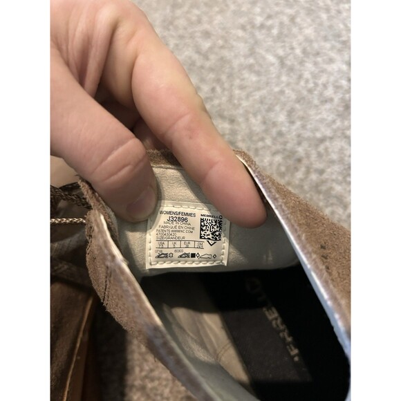 Merrell Tremblant Womens 7.5 Brown Leather Lace Up Wedge minimalist Ankle Boots - Picture 7 of 9